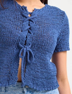 Suéter Petite Studio cuello redondo para mujer