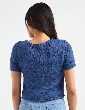 Suéter Petite Studio cuello redondo para mujer
