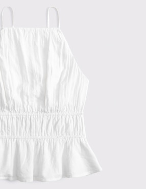Top Abercrombie & Fitch escote regular tirante ajustable