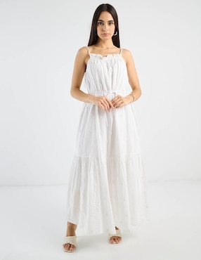 Vestido largo casual Petite Studio para mujer