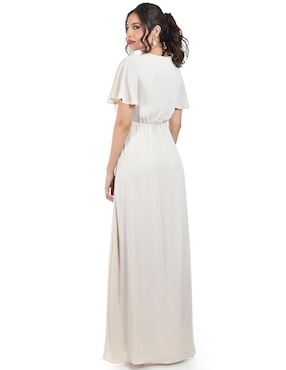 Vestido maxi de fiesta Roman Fashion escote V
