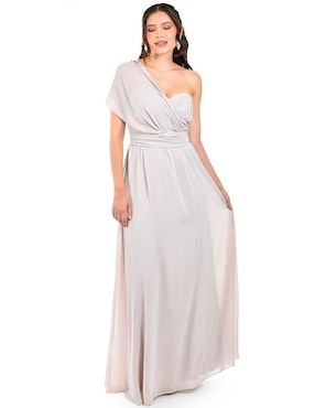 Vestido maxi de fiesta Roman Fashion escote corazón