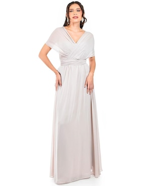 Vestido maxi de fiesta Roman Fashion escote corazón