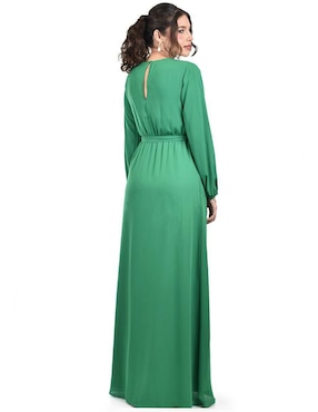 Vestido maxi de fiesta Roman Fashion escote V