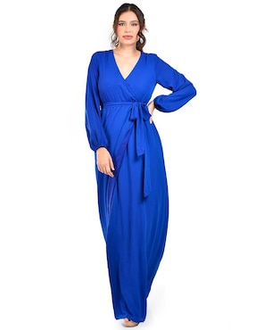 Vestido maxi de fiesta Roman Fashion escote V