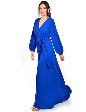 Vestido maxi de fiesta Roman Fashion escote V