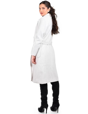 Abrigo Roman Fashion abierto para mujer