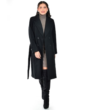 Abrigo Roman Fashion abierto para mujer