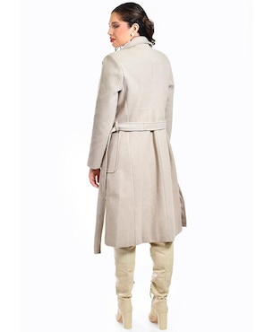 Abrigo Roman Fashion abierto para mujer