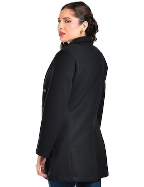 Abrigo Roman Fashion abierto para mujer