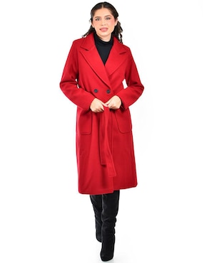 Abrigo Roman Fashion abierto para mujer
