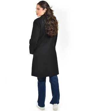 Abrigo Roman Fashion abierto para mujer
