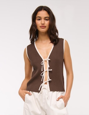 Chaleco abercrombie & fitch para mujer