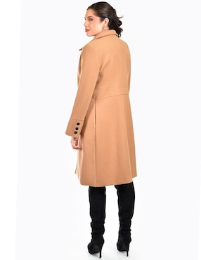 Abrigo Roman Fashion abierto para mujer