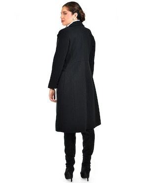 Abrigo Roman Fashion abierto para mujer