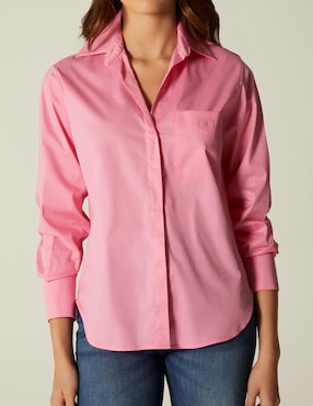Blusa Studio F manga larga para mujer