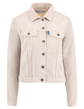 Chamarra denim Indicum Denim de mezclilla para mujer