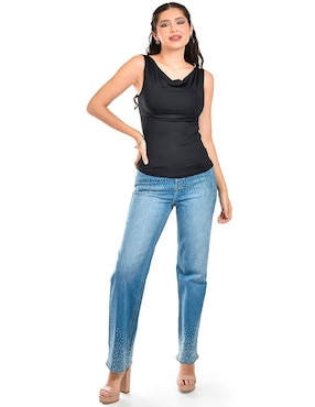 Blusa Roman Fashion sin manga para mujer