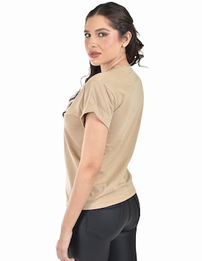 Blusa Roman Fashion manga corta para mujer