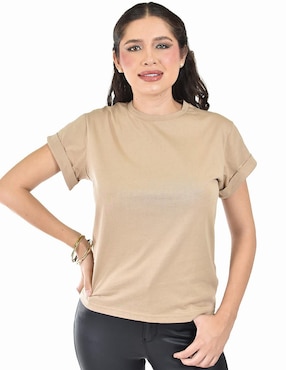 Blusa Roman Fashion manga corta para mujer