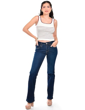 Blusa Roman Fashion sin manga para mujer