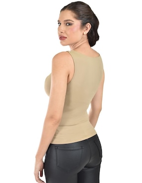 Blusa Roman Fashion sin manga para mujer