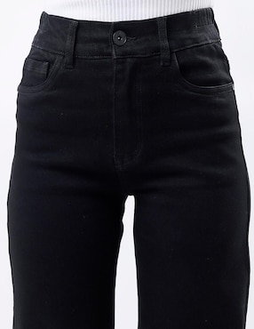 Jeans wide leg Roman Fashion corte cintura alta para mujer