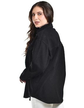 Chamarra Denim Roman Fashion para mujer