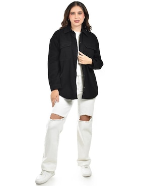 Chamarra Denim Roman Fashion para mujer