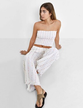 Pantalón relaxed Naelle wide leg para mujer