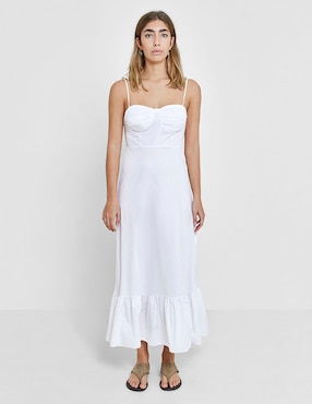 Vestido largo casual Naelle para mujer