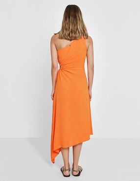 Vestido midi casual Naelle para mujer