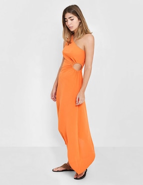 Vestido midi casual Naelle para mujer