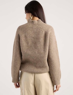 Suéter Topshop cuello alto para mujer