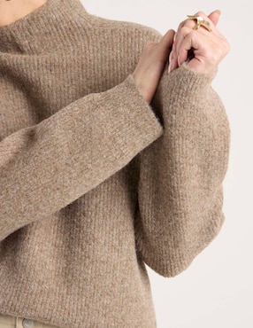 Suéter Topshop cuello alto para mujer