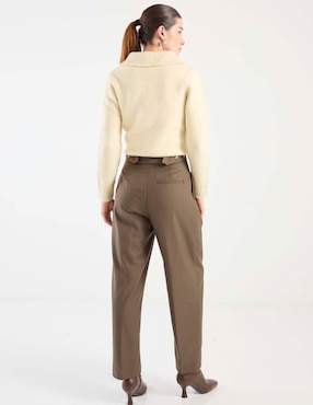 Pantalón Topshop straight para mujer