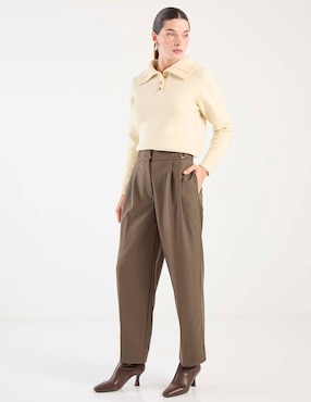 Pantalón Topshop straight para mujer