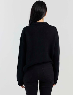 Suéter Topshop cuello redondo para mujer