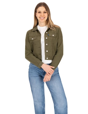 Set chamarra denim Indicum Denim de mezclilla para mujer