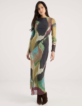 Vestido largo casual Topshop para mujer