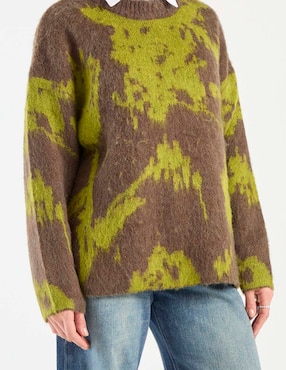 Suéter Topshop cuello redondo para mujer
