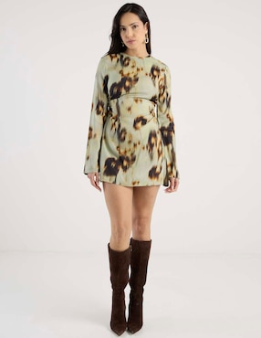 Vestido mini casual Topshop para mujer