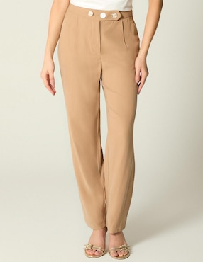 Pantalón chino Studio F straight para mujer