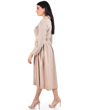 Vestido midi casual Roman Fashion para mujer