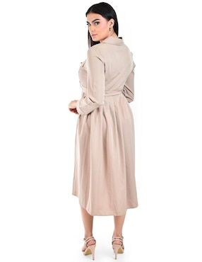 Vestido midi casual Roman Fashion para mujer