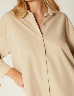 Blusa Studio F manga larga para mujer