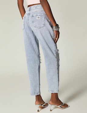 Jeans boyfriend Studio F D&S Denim Ice para mujer