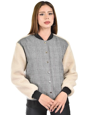 Chamarra bomber Roman Fashion para mujer
