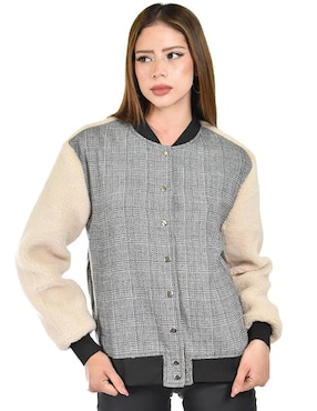 Chamarra bomber Roman Fashion para mujer