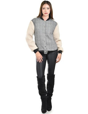 Chamarra bomber Roman Fashion para mujer